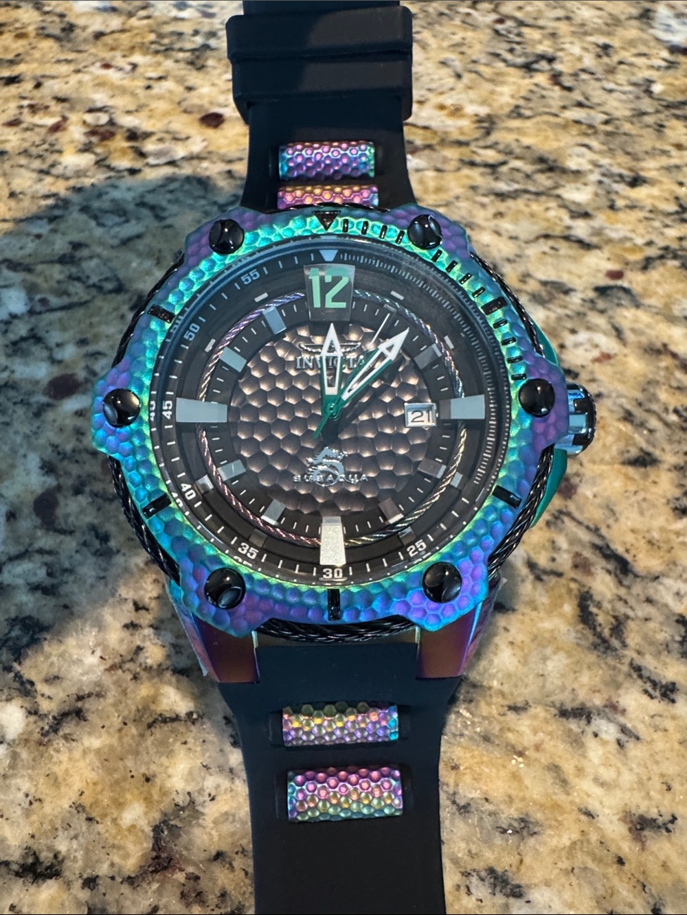 Invicta Iridescent subaqua automatic men’s watch